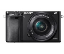 Aparat foto Mirrorless SONY Alpha A6000, 24.3 MP, Wi-Fi, negru + Obiectiv 16-50mm