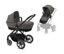  Carucior 2 in 1 CYBEX Talos S, gri inchis-negru