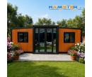 Casă modulară extensibilă 20FT, cu 2 dormitoare, living, bucătărie și baie